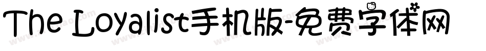 The Loyalist手机版字体转换